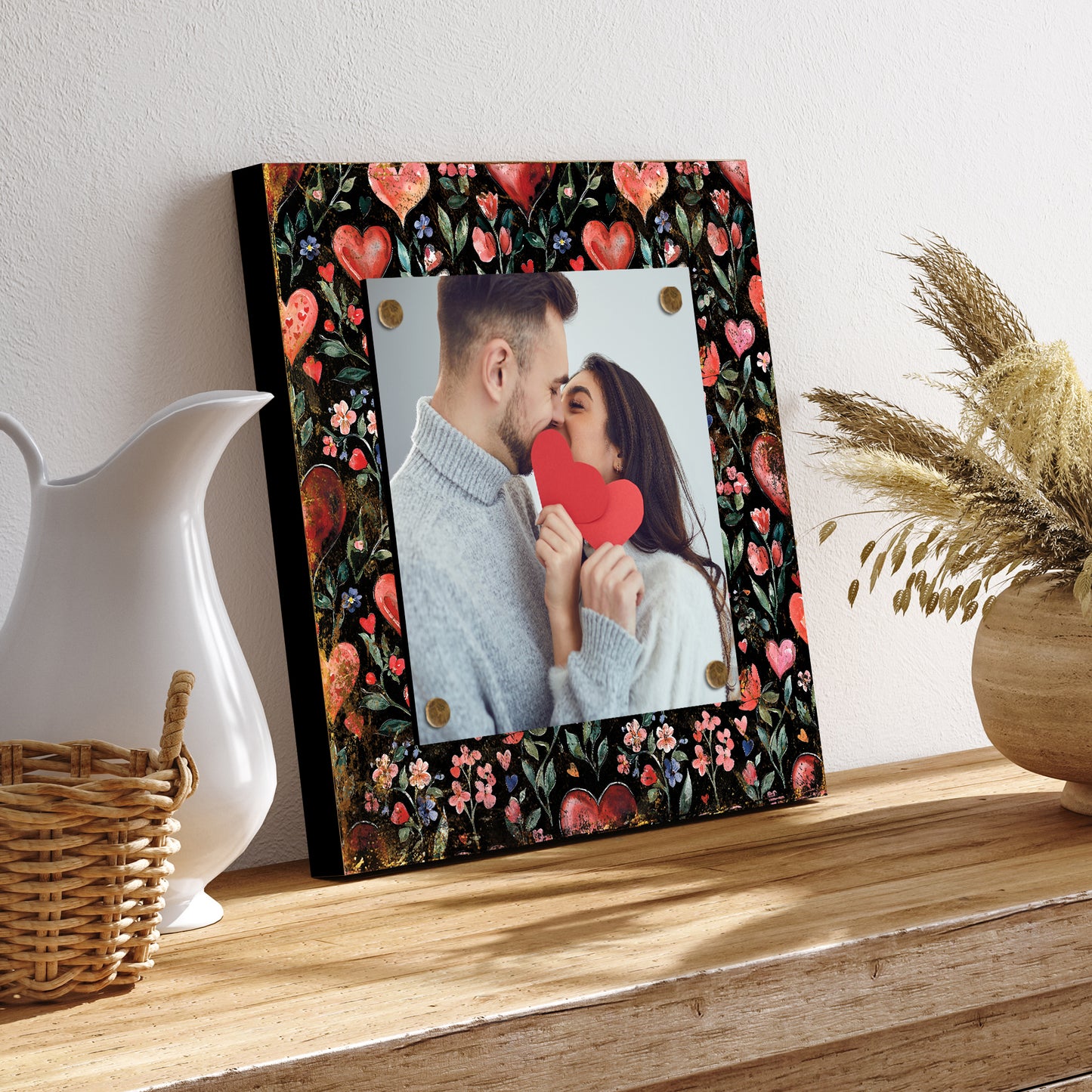 Personalized Valentine Wall Decor | Custom Photo Sign | Valentine’s Day Gift for Spouse | Custom Print
