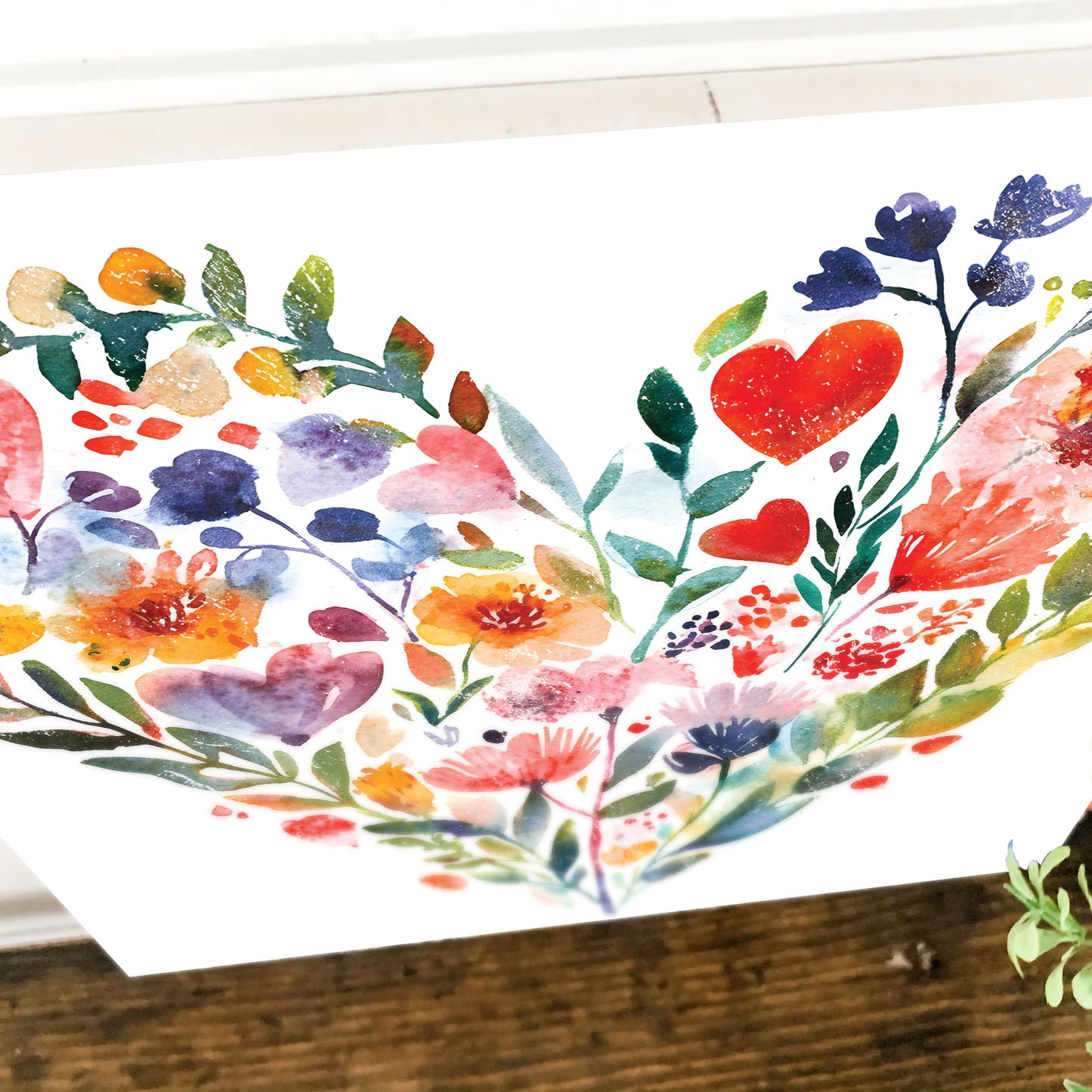 Valentine Wall Decor | Vintage Valentine’s Canvas | Modern Farmhouse Mantel Entryway Decor | Valentine’s Day Decoration | 3 Sizes