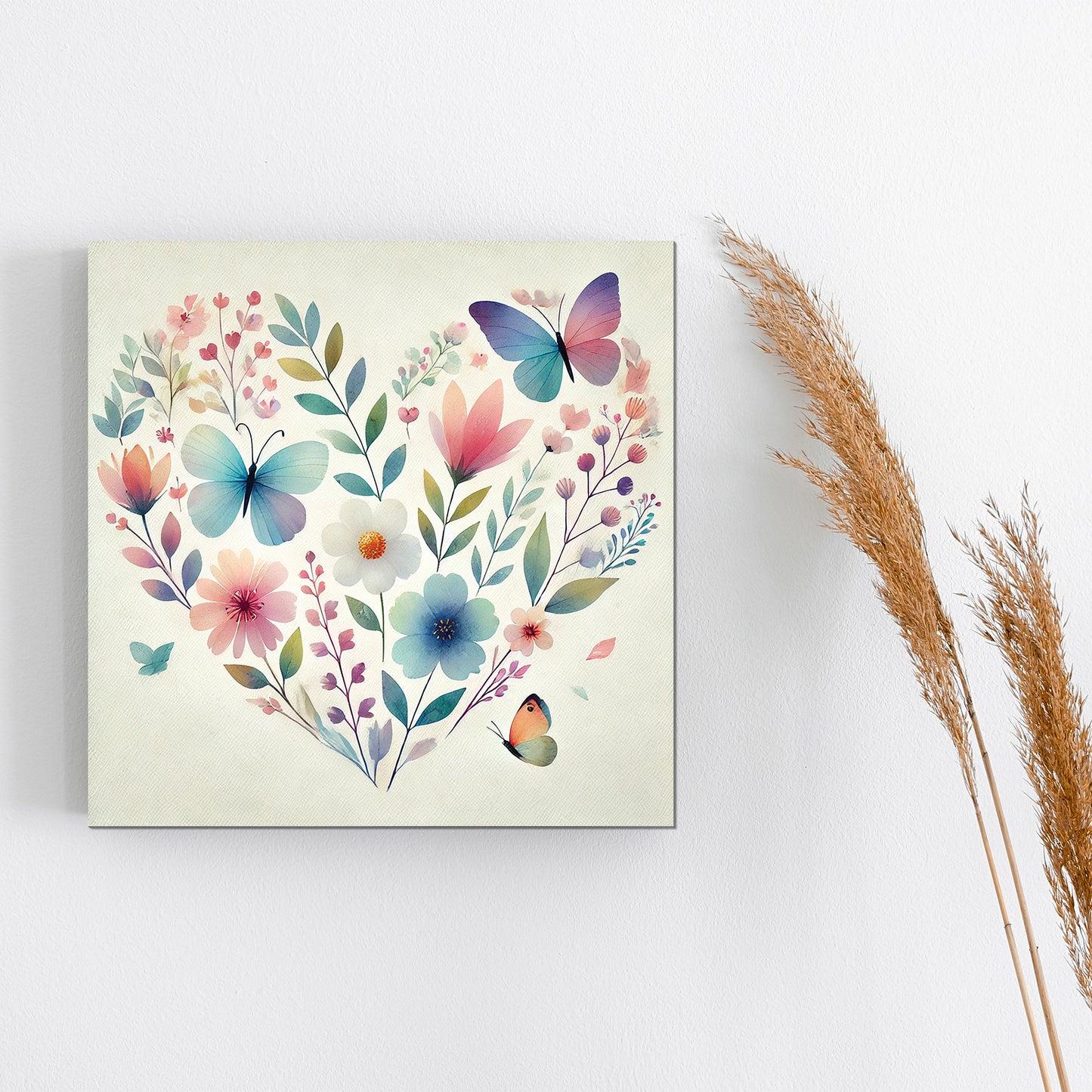 Valentine Wall Decor | Vintage Valentine’s Canvas | Modern Farmhouse Mantel Entryway Decor | Valentine’s Day Decoration | 3 Sizes (Copy)