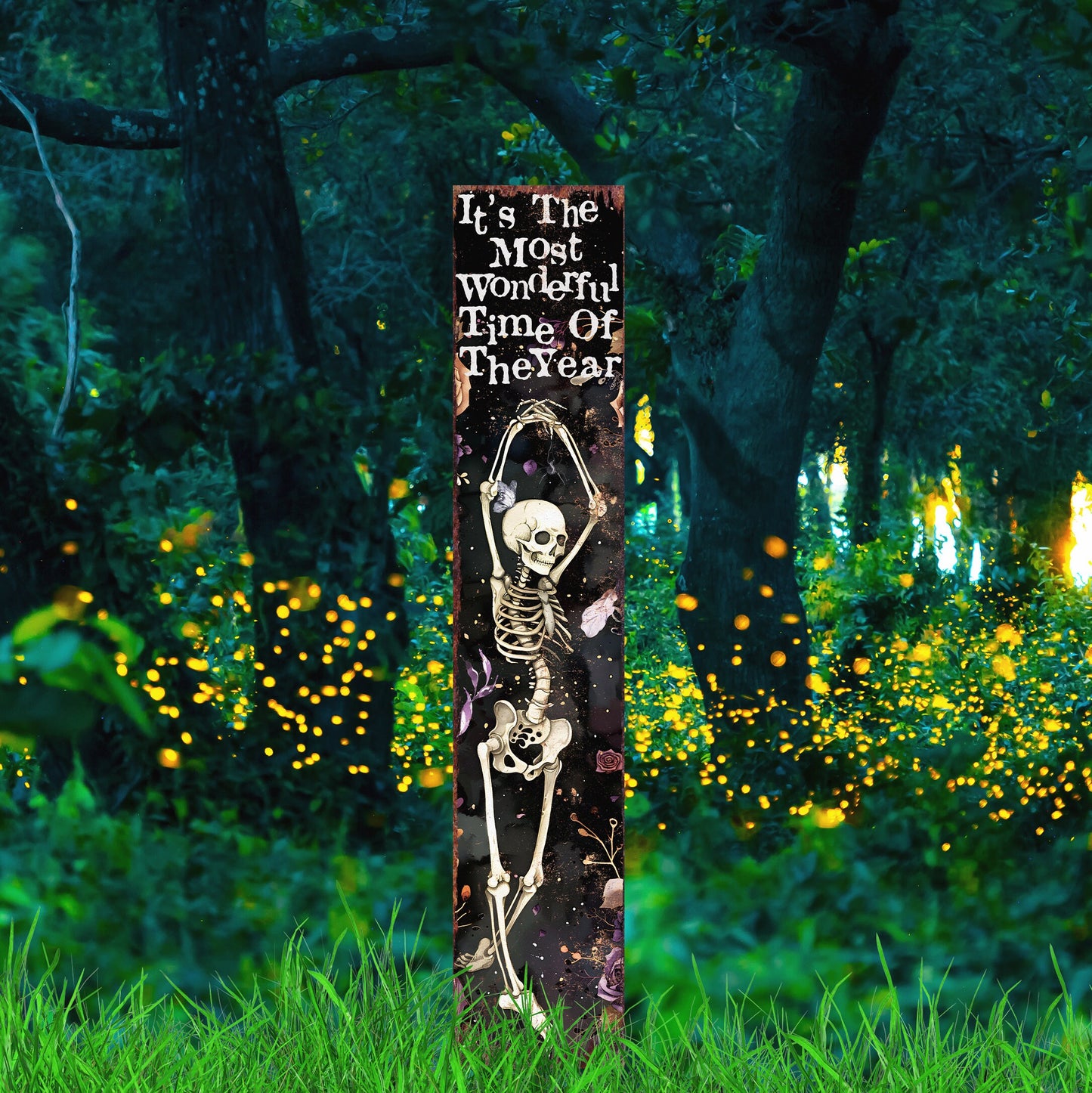42-inch Halloween - Garden Stake | Halloween Garden Accent | Yard Art and Garden Decoration | Perfect for Outdoor Decor for Patio, Lawn