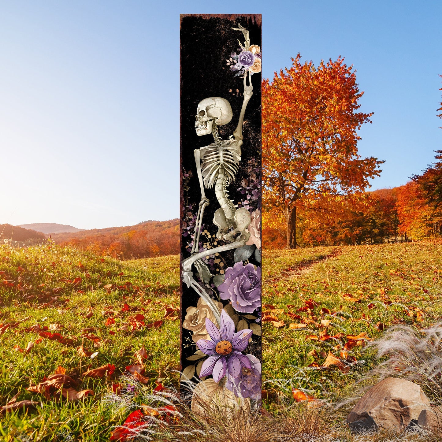 42-inch Halloween - Garden Stake | Yard Art and Garden Decoration | Halloween Garden Accent | Perfect for Outdoor Decor for Patio, Lawn