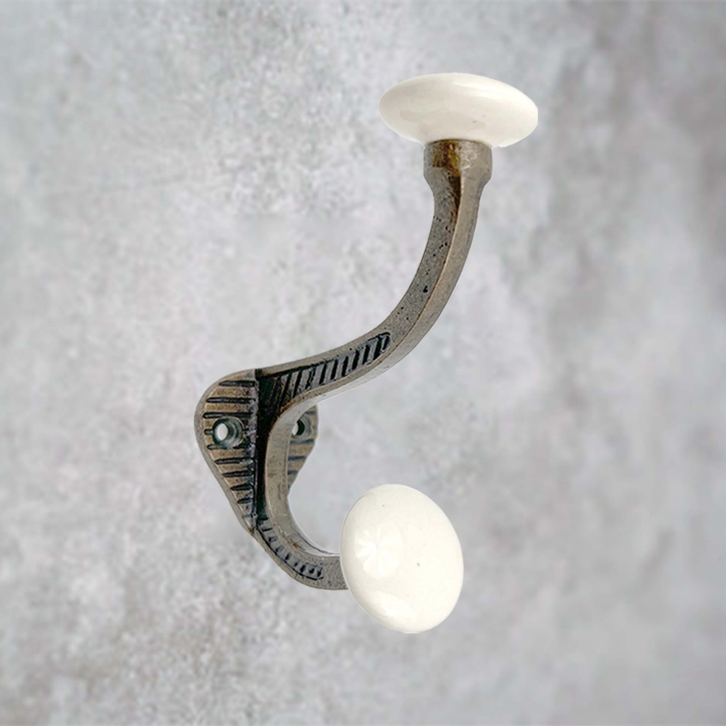 Metal Farm House Wall Hook Bronze Set of 6, Kitchen Cabinet Knobs Dresser Knobs Drawer Knobs Handles
