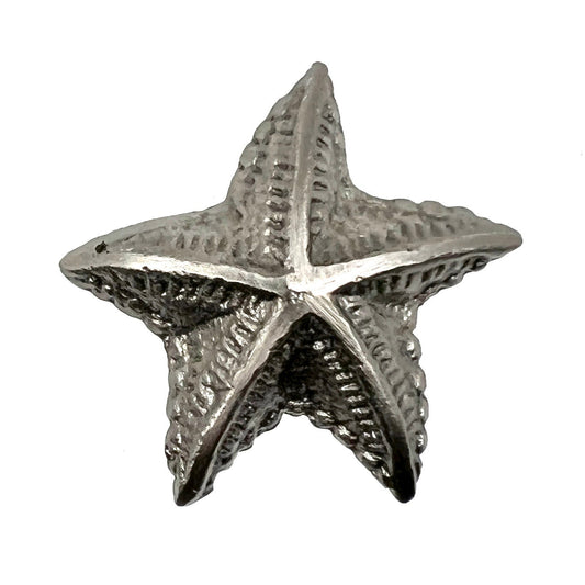 Cast Iron Starfish Cabinet Knobs 6 Pack Knobs for Cabinets and Drawers, Closet Door Knobs, Drawer Pulls and Knobs with Mounting Screws