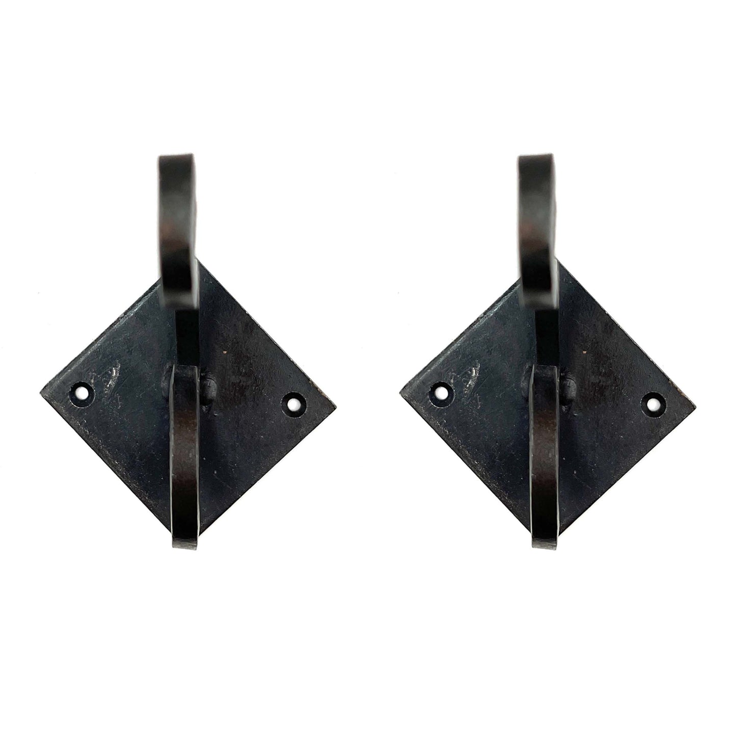 Wrought Iron Scroll Hook Set of 6, Kitchen Cabinet Knobs Dresser Knobs Drawer Knobs Handles