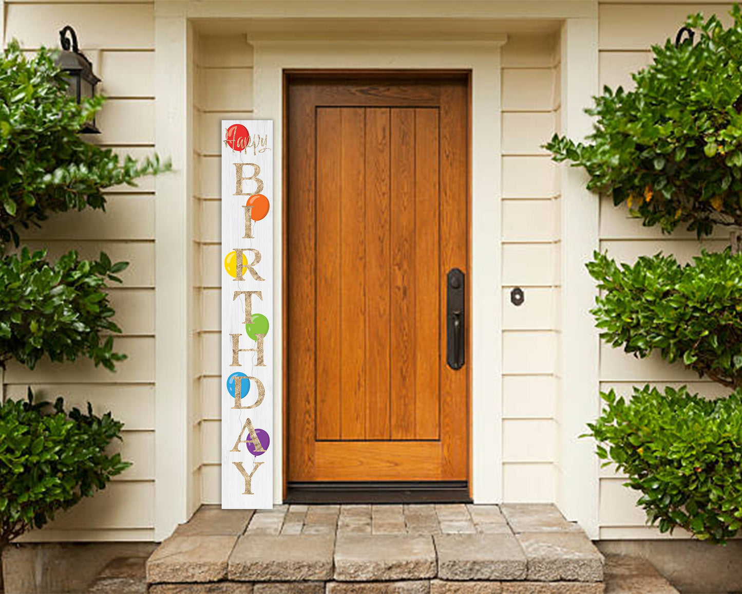 Unique Handmade Wooden Welcome Porch Sign Decorations for Birthdays and Door Hangings