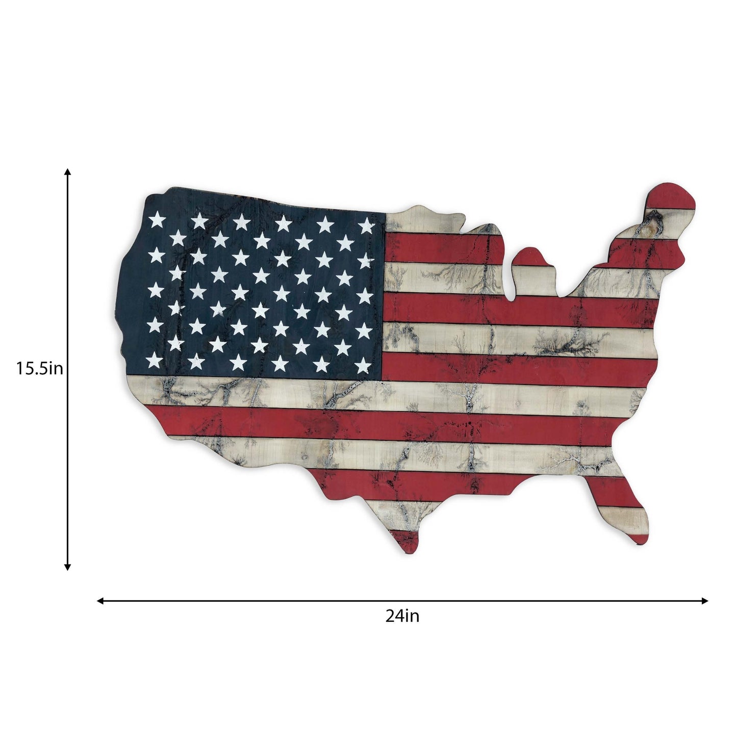 America Wall Sign Decor | 4th of July Rustic Home Decor