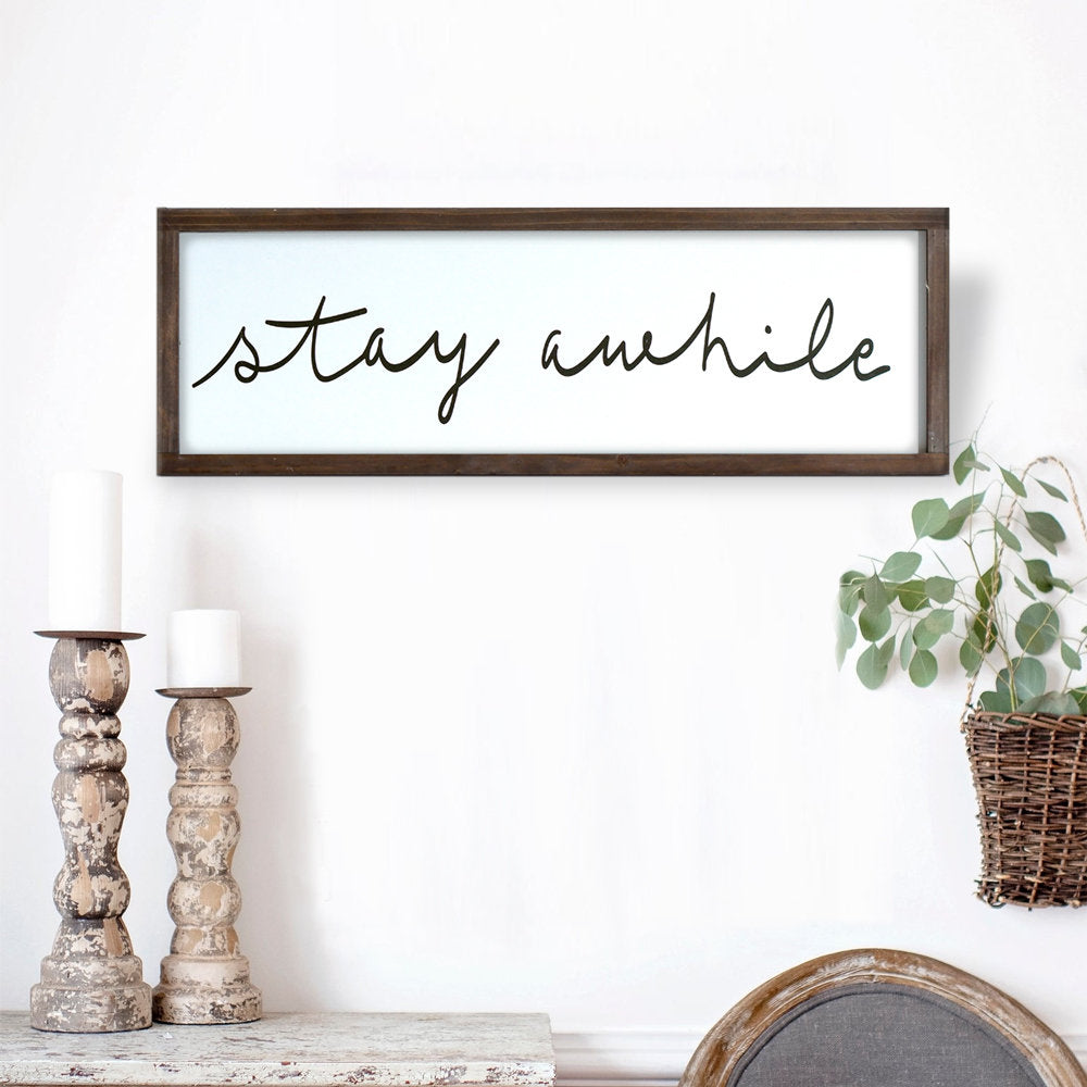 Interchangeable Farmhouse Wall Sign
