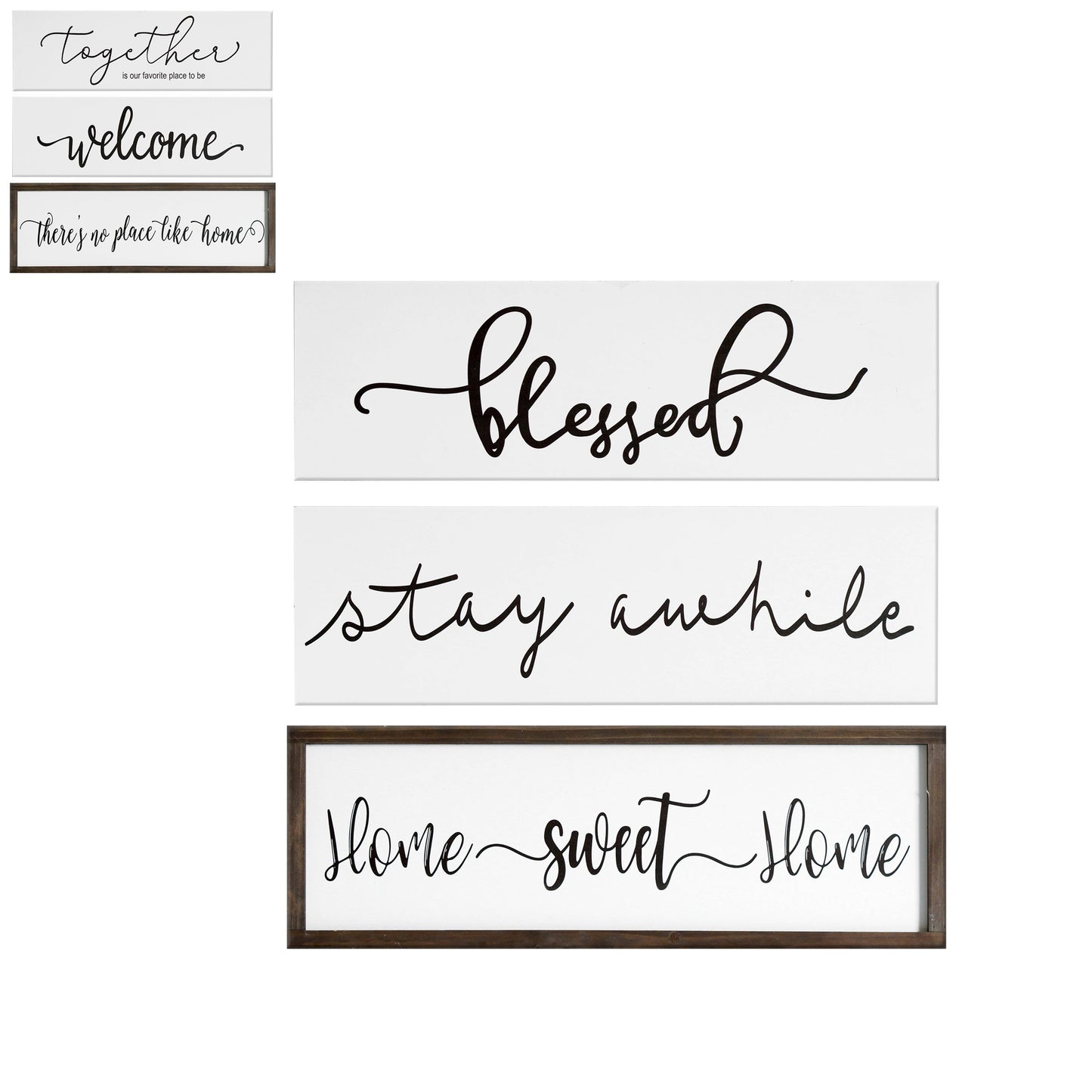 Interchangeable Farmhouse Wall Sign