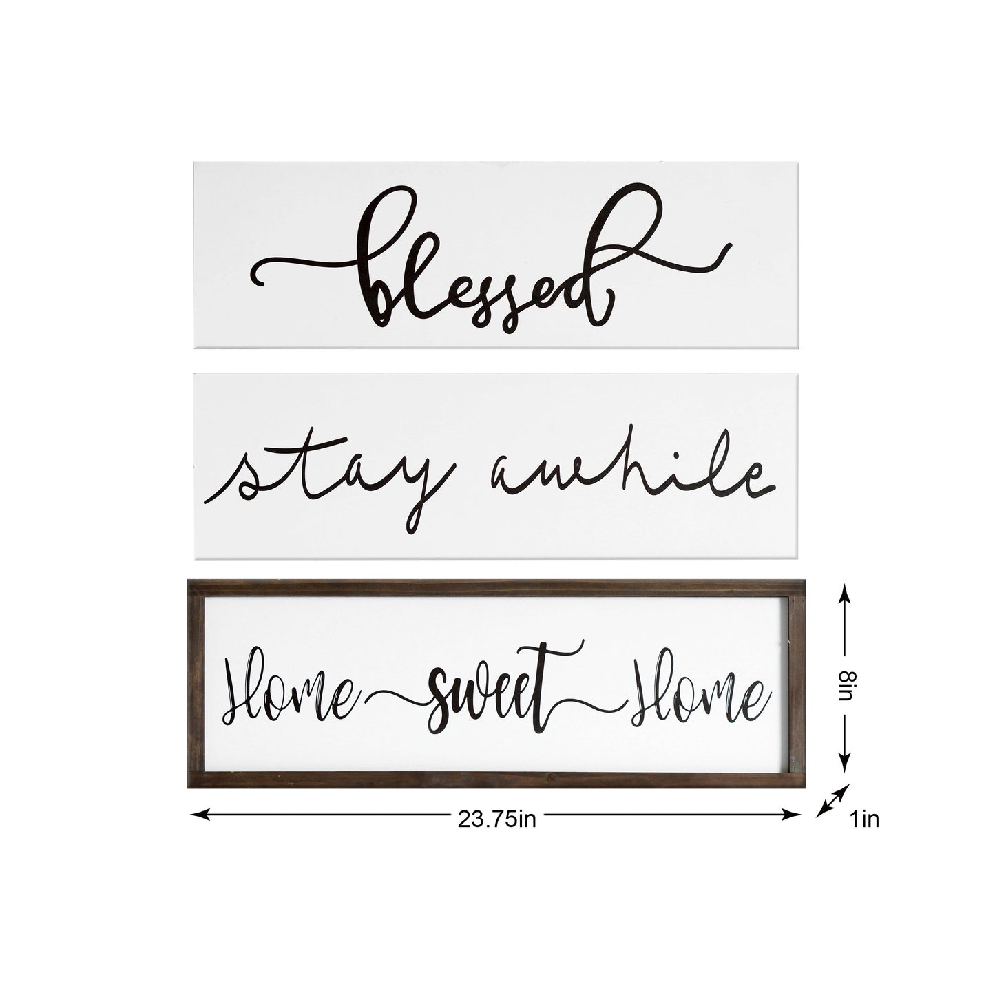 Interchangeable Farmhouse Wall Sign