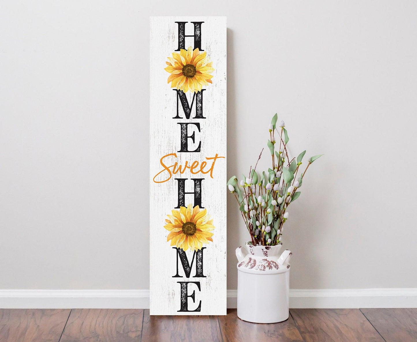 Watercolor Sunflower Summer Porch Sign | Multi Sizes | Perfect for Porch, Yard, Garden, or Front Door
