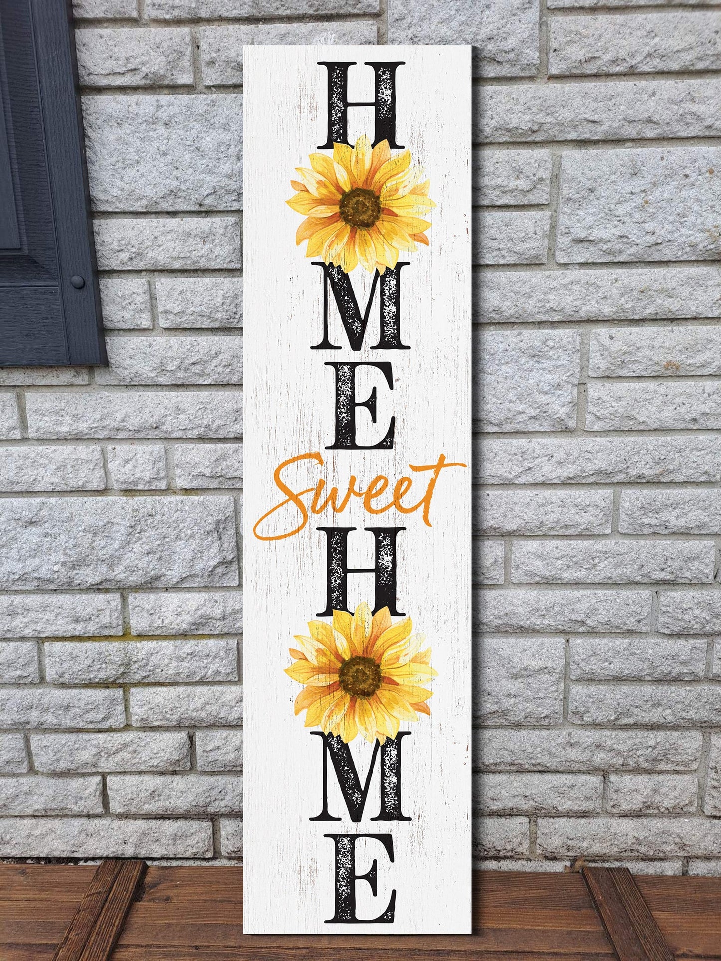 Watercolor Sunflower Summer Porch Sign | Multi Sizes | Perfect for Porch, Yard, Garden, or Front Door