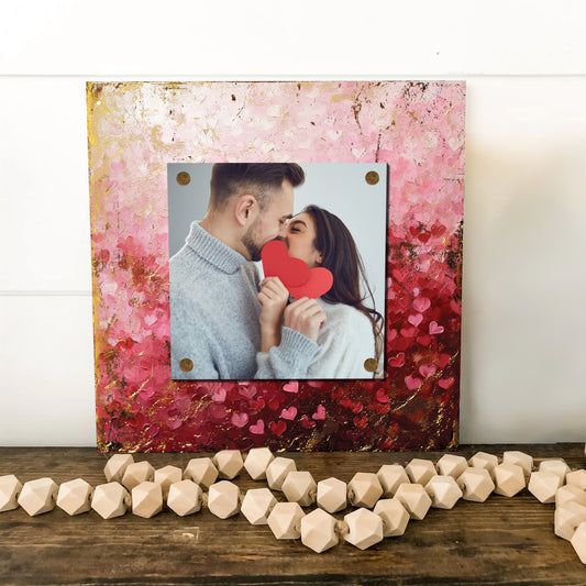 Personalized Valentine Wall Decor | Custom Photo Sign | Valentine’s Day Gift for Spouse | Custom Print