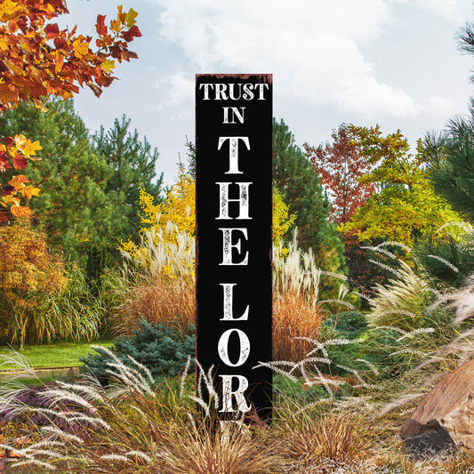 Christian Yard Sign | “Trust in the Lord” Inspirational Garden Stake | Outdoor Faith-Based Porch, Lawn & Garden Décor