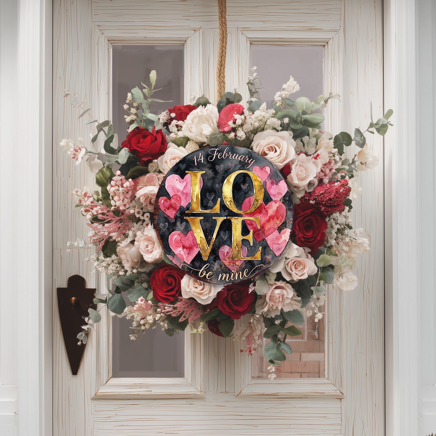 Rustic Valentine's Heart Wall Art | Romantic Farmhouse Home Decor