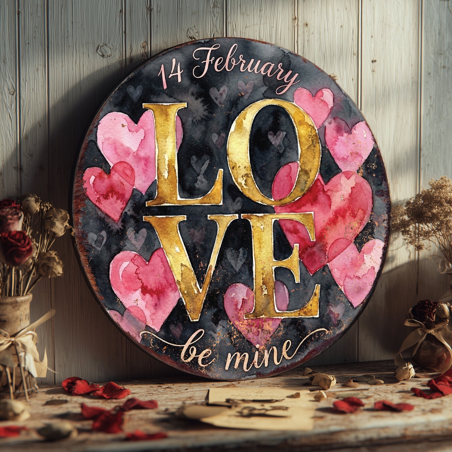 Rustic Valentine's Heart Wall Art | Romantic Farmhouse Home Decor