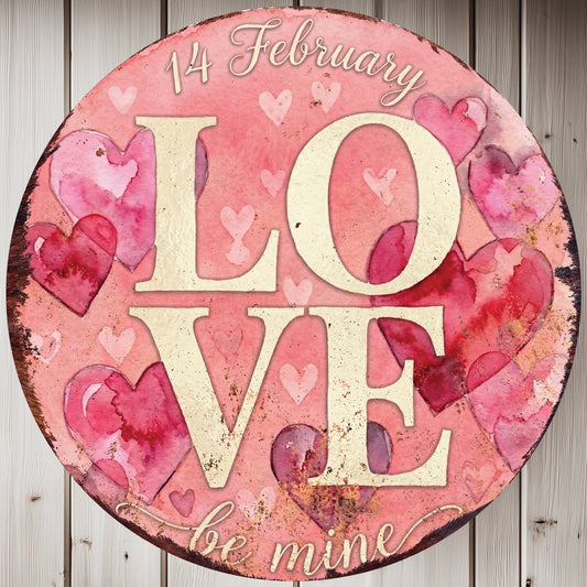 Charming Valentine Heart Wall Art | Rustic Farmhouse Love Decor
