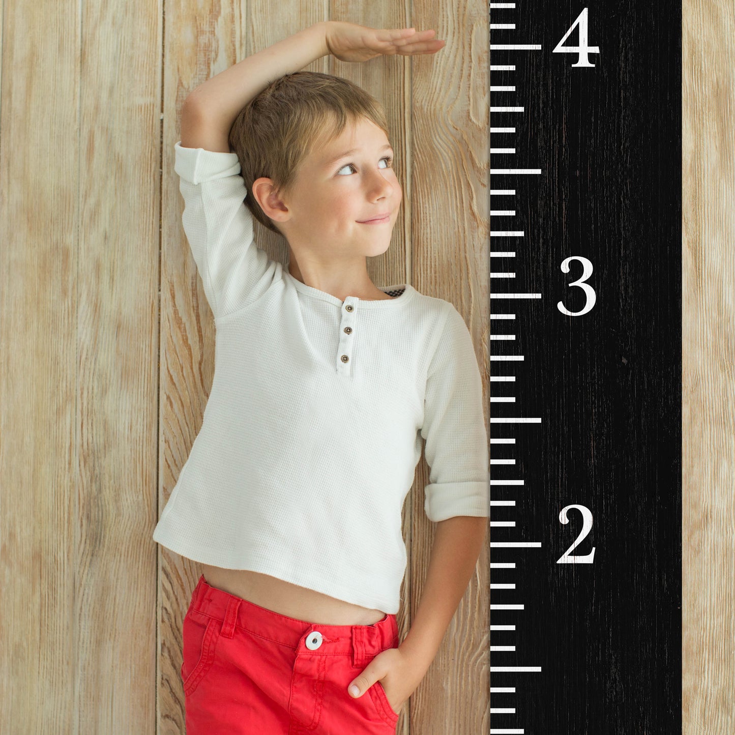 6ft Growth Chart Ruler - Black, Playroom Decor, Wall Ruler, Wood Growth Chart, Nursery Decor Signs, Kids Wall Art, Toddler Bedroom Decor