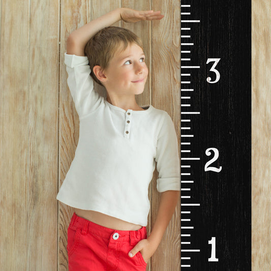 6ft Growth Chart Ruler - Playroom Decor, Wall Ruler, Wood Growth Chart, Nursery Decor Signs, Kids Wall Art, Toddler Bedroom - Wall Ruler