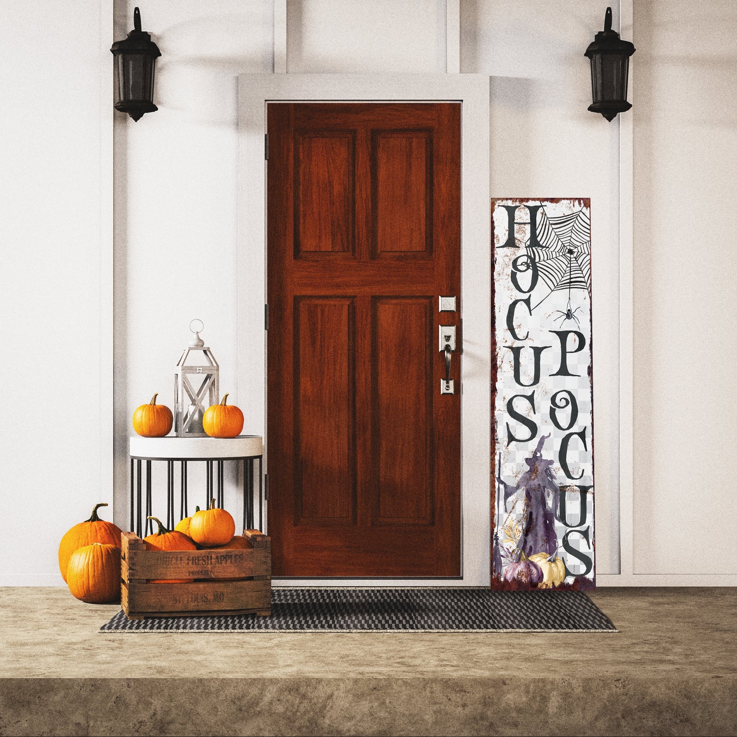 Hocus Pocus Halloween Porch Sign | Spooky Front Door Display | Hauntingly Festive Entryway Decor | Perfect for Halloween Celebrations