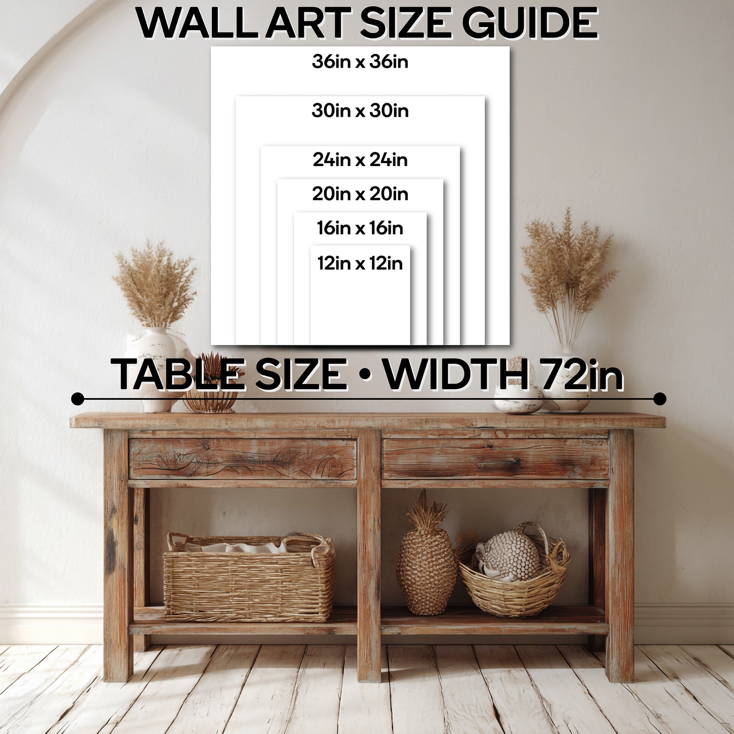 Cozy Winter "Let It Snow" Canvas Wall Art | Festive Home Decor