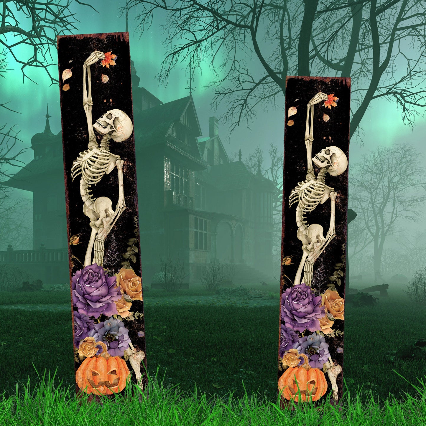 42-inch Halloween Garden Stake | Halloween Garden Accent | Yard Art and Garden Decoration | Perfect for Outdoor Decor for Patio, Lawn