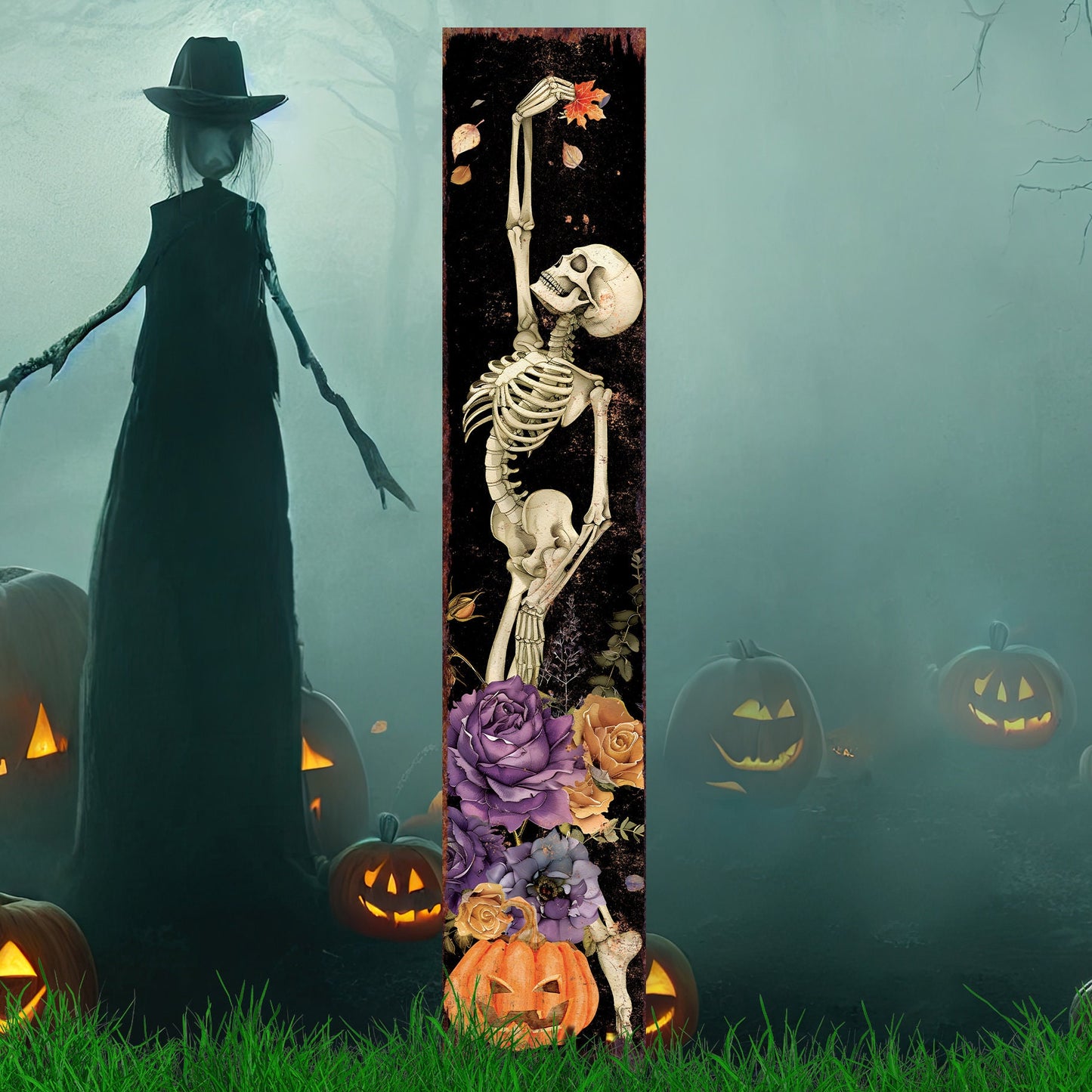 42-inch Halloween Garden Stake | Halloween Garden Accent | Yard Art and Garden Decoration | Perfect for Outdoor Decor for Patio, Lawn