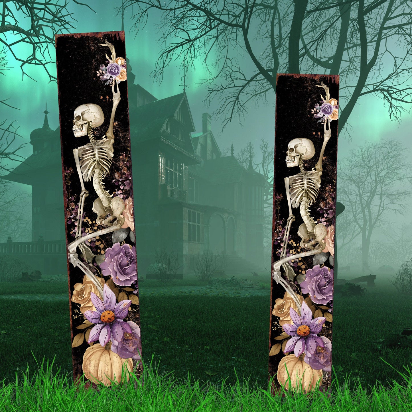 42-inch Halloween - Garden Stake | Yard Art and Garden Decoration | Halloween Garden Accent  | Perfect for Outdoor Decor for Patio, Lawn