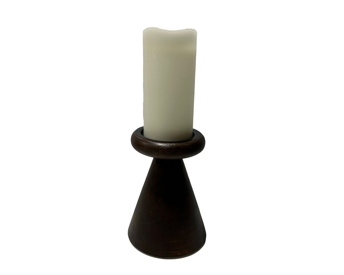 Wooden Candle Stick Holder, Farmhouse Candle Holder, Hand Crafted Wood Candle Holders for Living Room